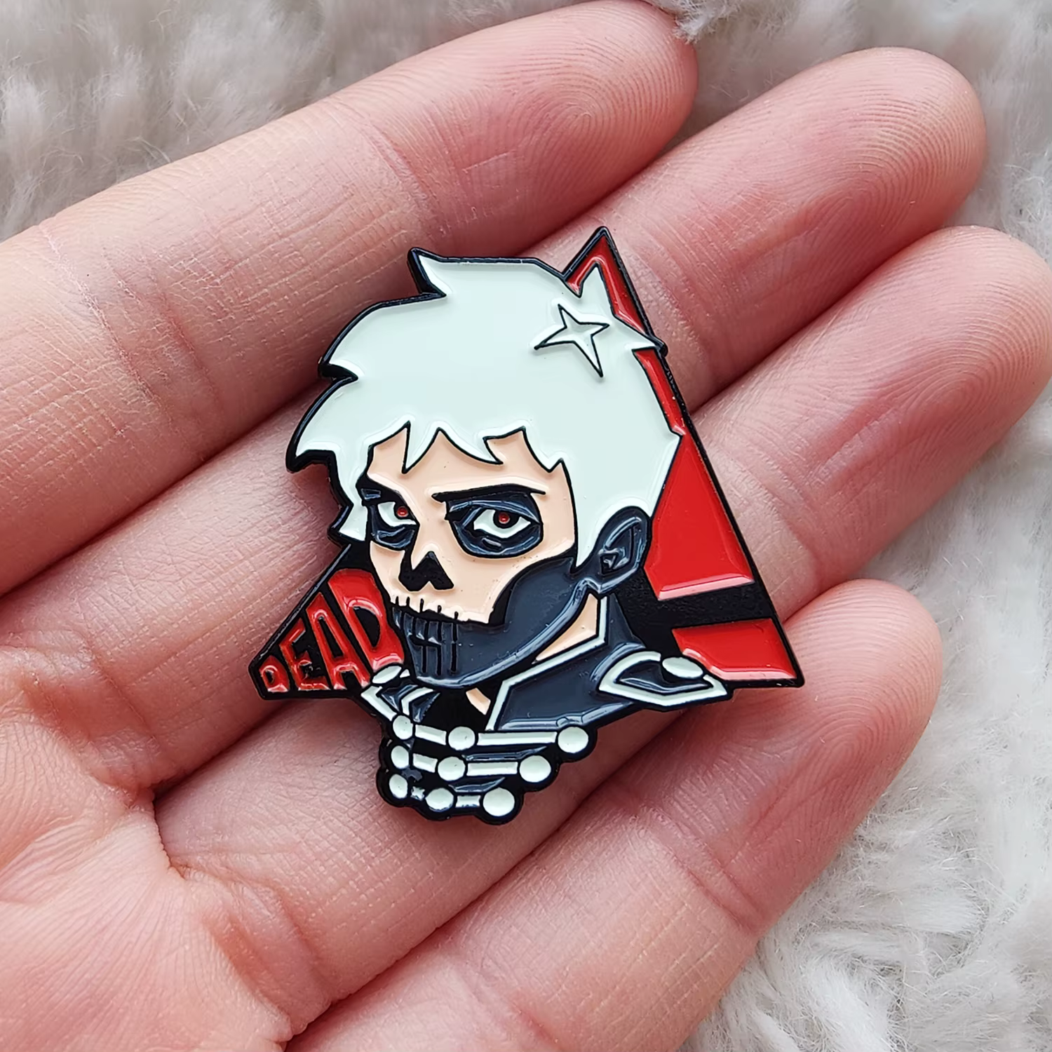 Gerard Way – broche de chanteur à revers, Badge en métal, accessoire de bijoux