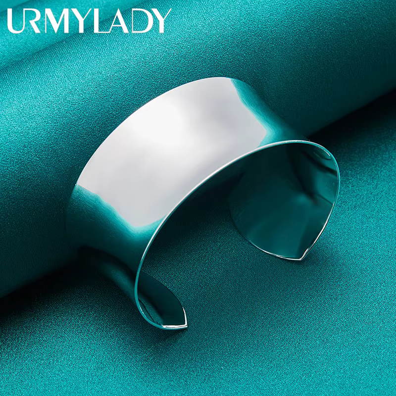 URMYLADY – bracelet en argent Sterling 925 pour femme et homme