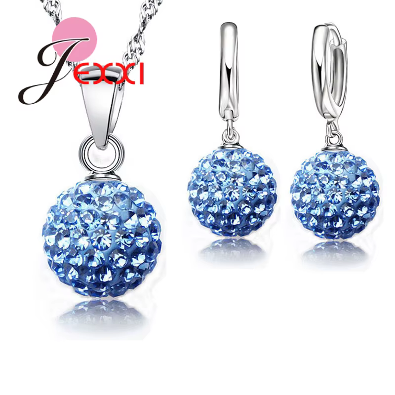 Ensemble de bijoux en argent Sterling 925