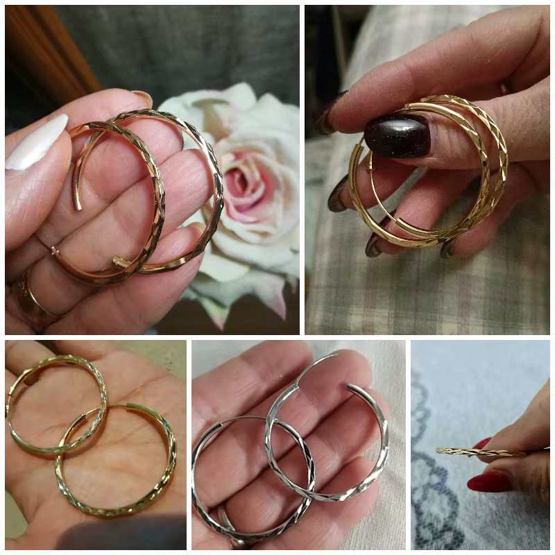 Huitan – boucles d'oreilles classiques simples pour femmes