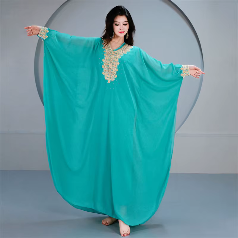 Robe brodée irak pour spectacle de danse du ventre