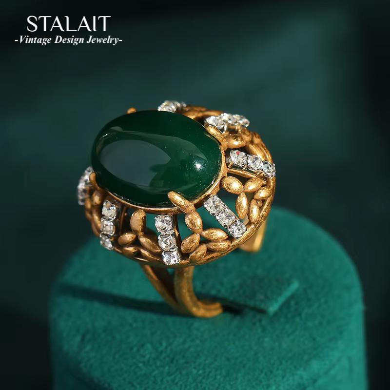 Bague naren pierre naturelle pour femme