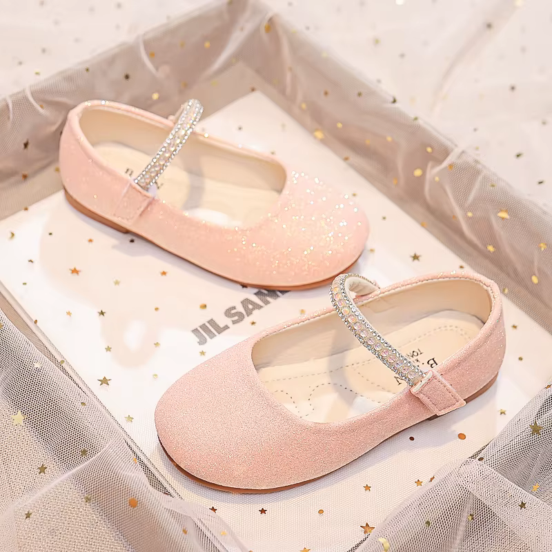 Filles Mary Janes chaussures pour fête mariage enfants princesse