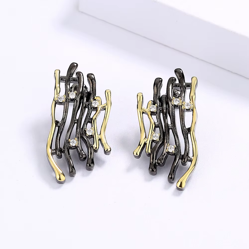 Boucles d'oreilles en argent 925 pour femmes