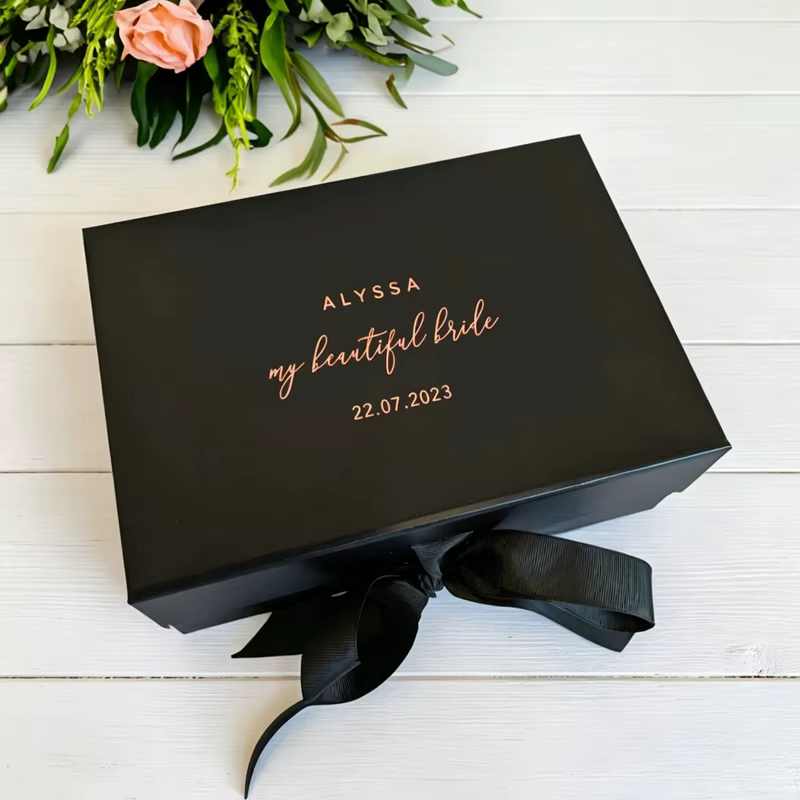 Boîtes cadeaux personnalisées pour mariage