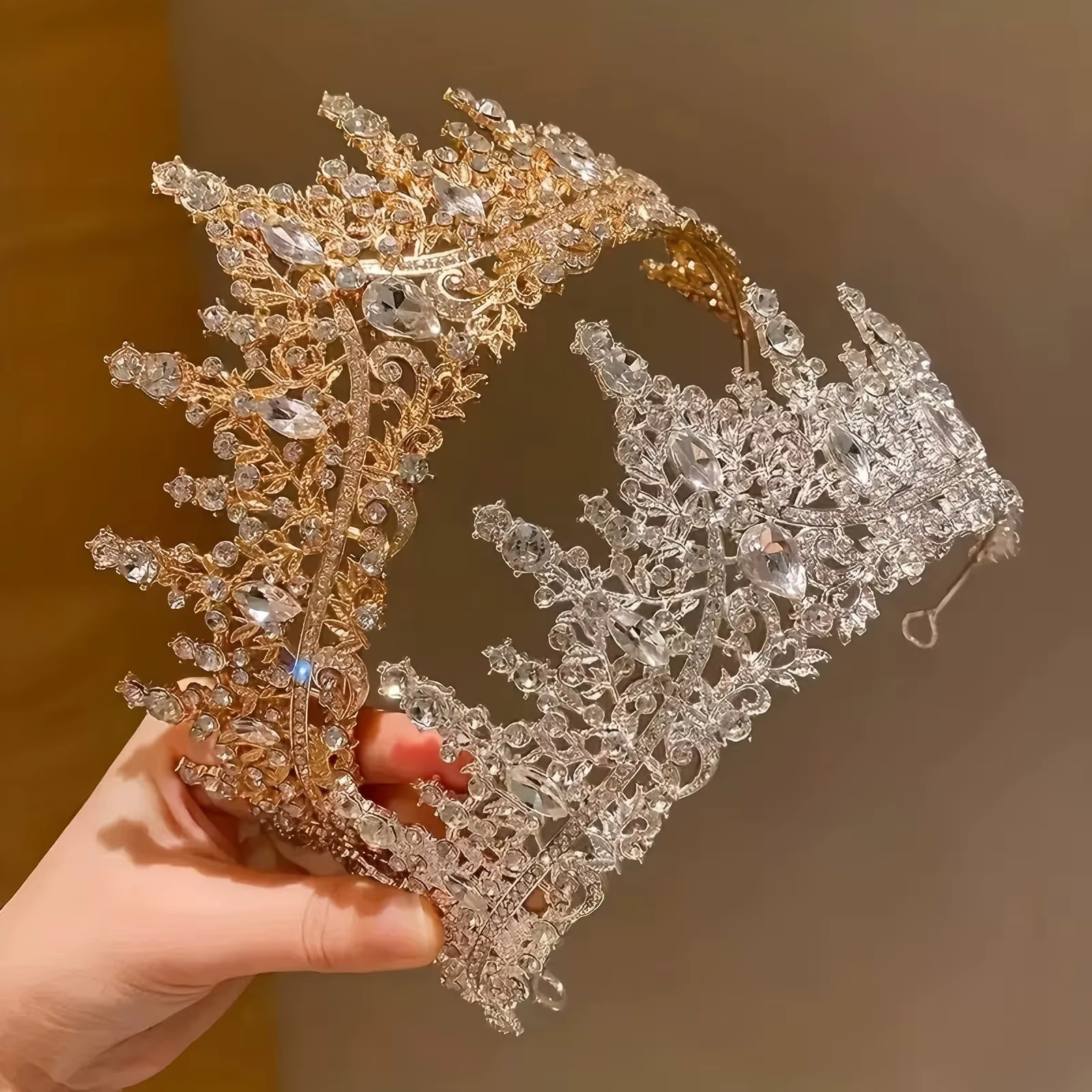 1 couronne de mariée élégante
