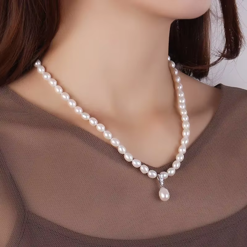 Incroyable Prix Belle Perle Bijoux Collier