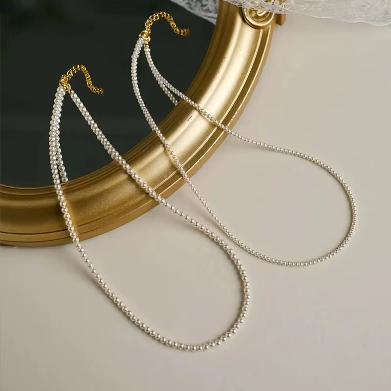 Collier de perles exquis pour femmes