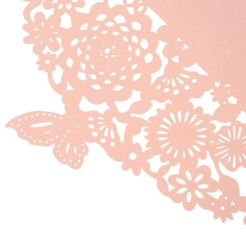 Carte d'invitation 3D papillon