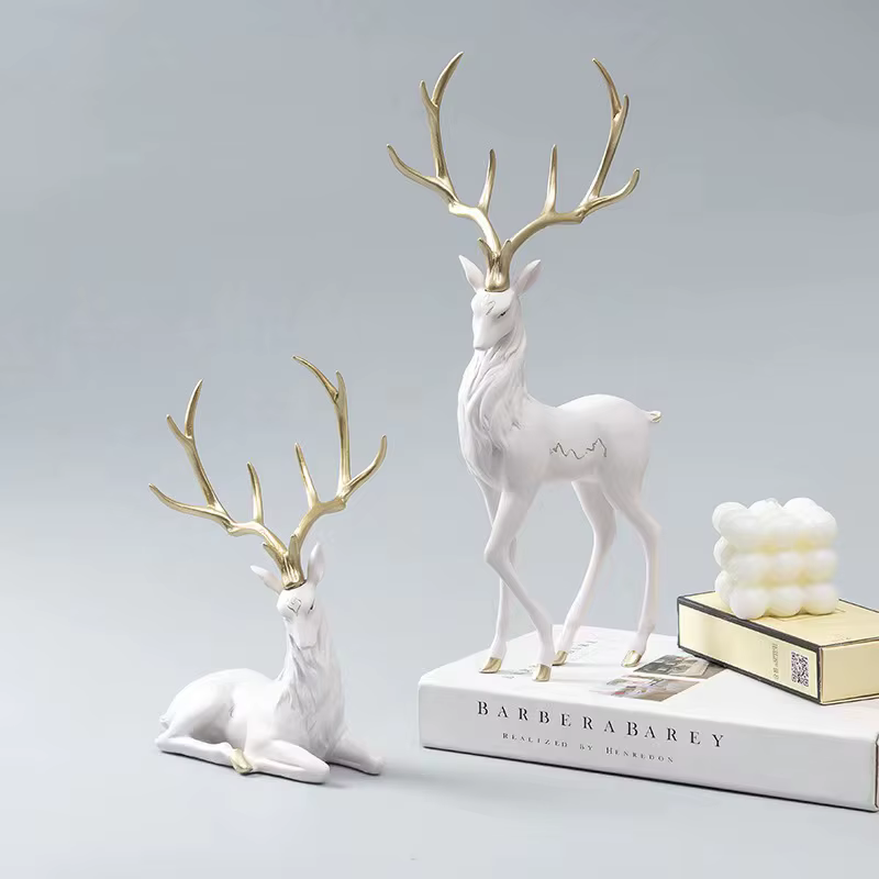 Statue de Cerf Haut de Gamme
