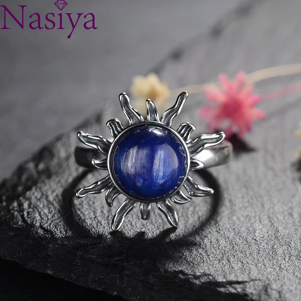 Nasiya – bagues en Cianite naturelle