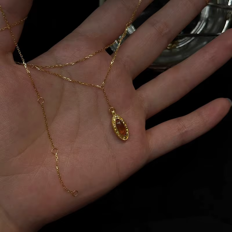 Collier ras du cou en argent regardé 925 pour femme