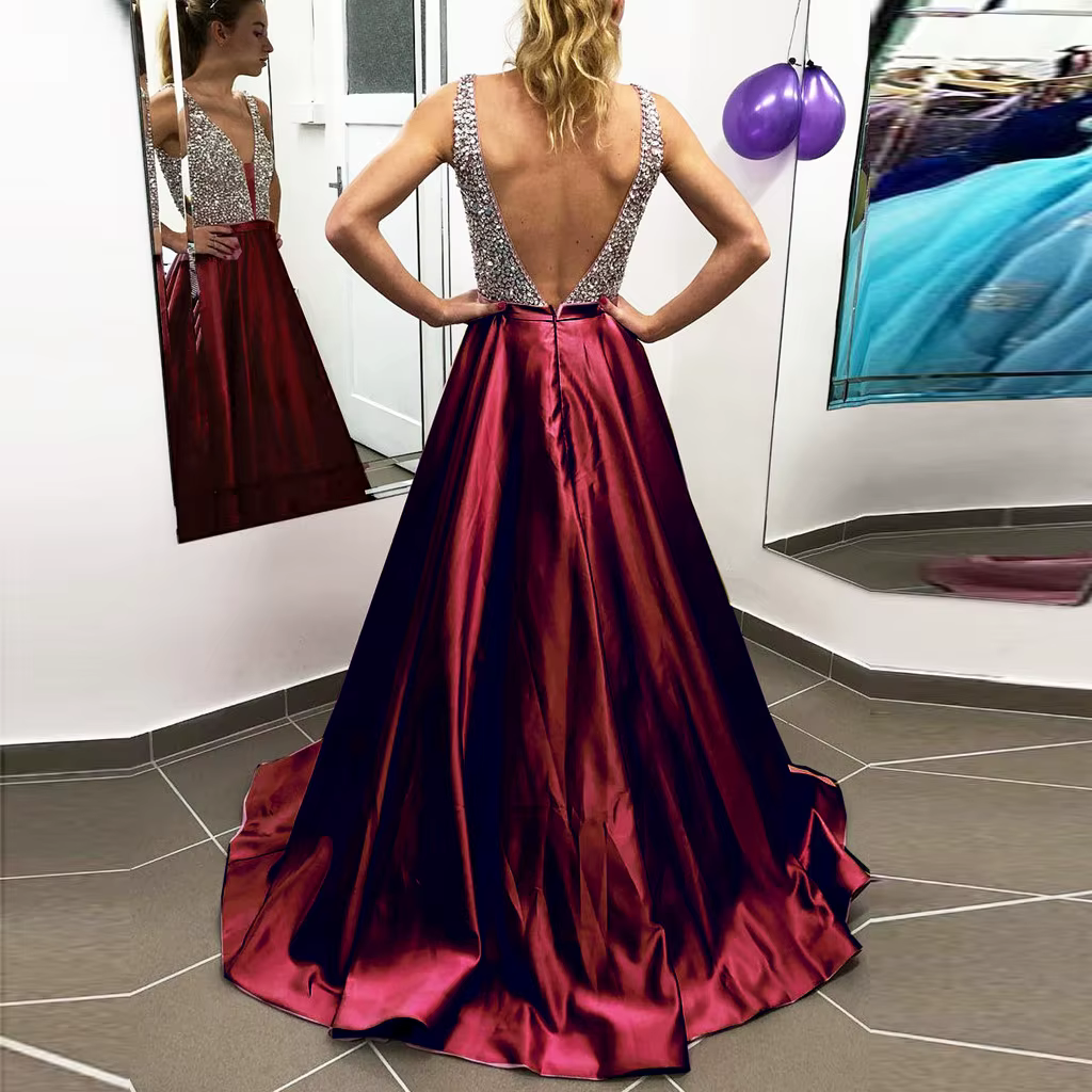 Robe de demoiselle d'honneur pour femme