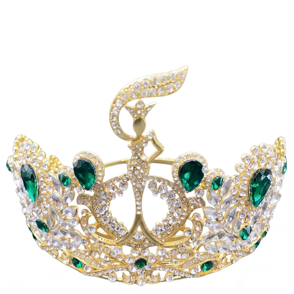 Couronne de concours de beauté haute