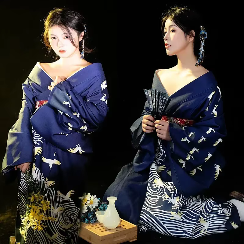 Kimono japonais 2026 pour femme