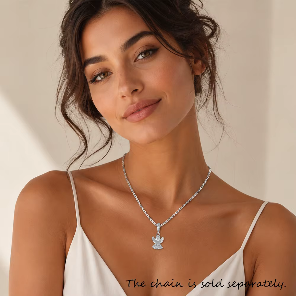 Pendentif en forme d'ange gardien