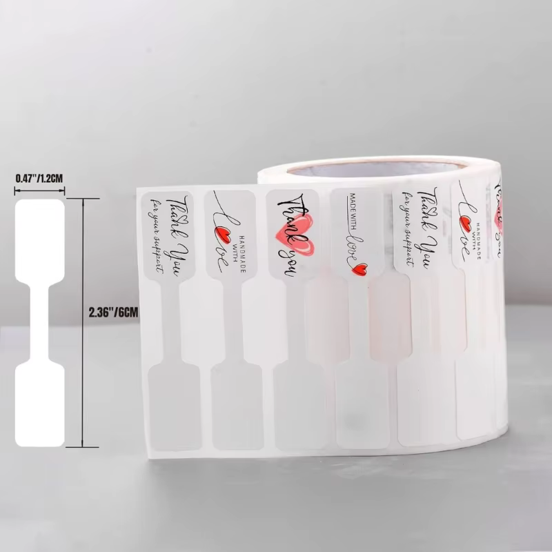 Étiquettes autocollantes pratiques pour bijoux