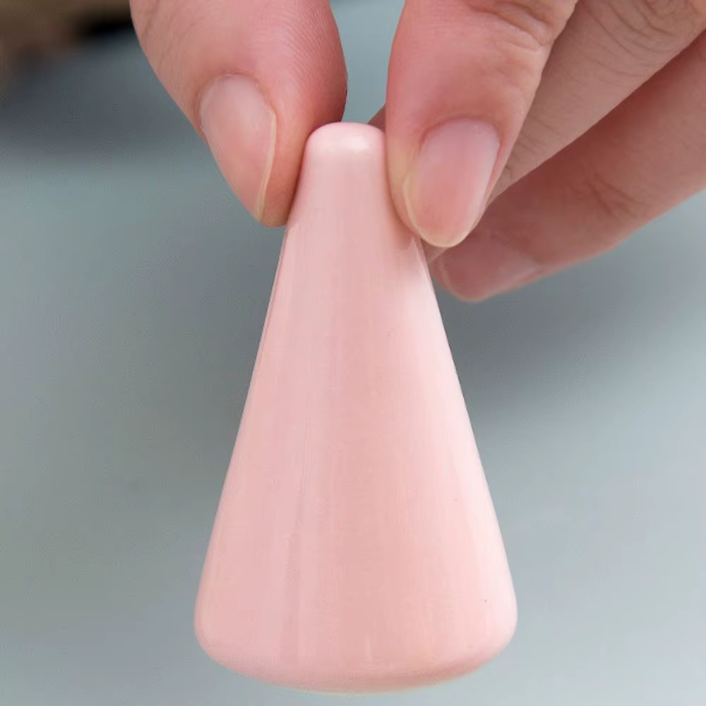 Support en céramique simple et petit en forme de doigt pour bagues