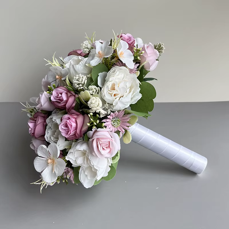 Bouquet de mariée, accessoires de mariage