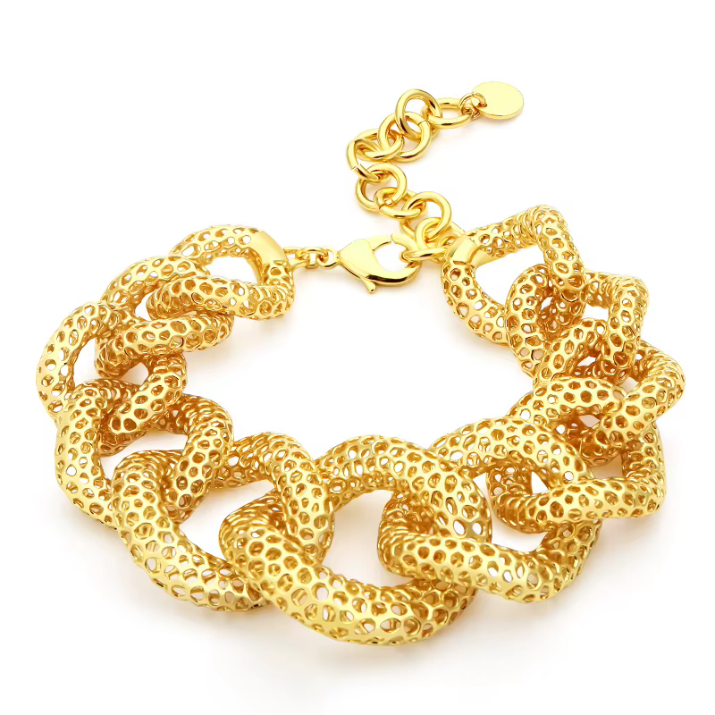 IVOG – Bracelet ajouré géométrique pour femmes