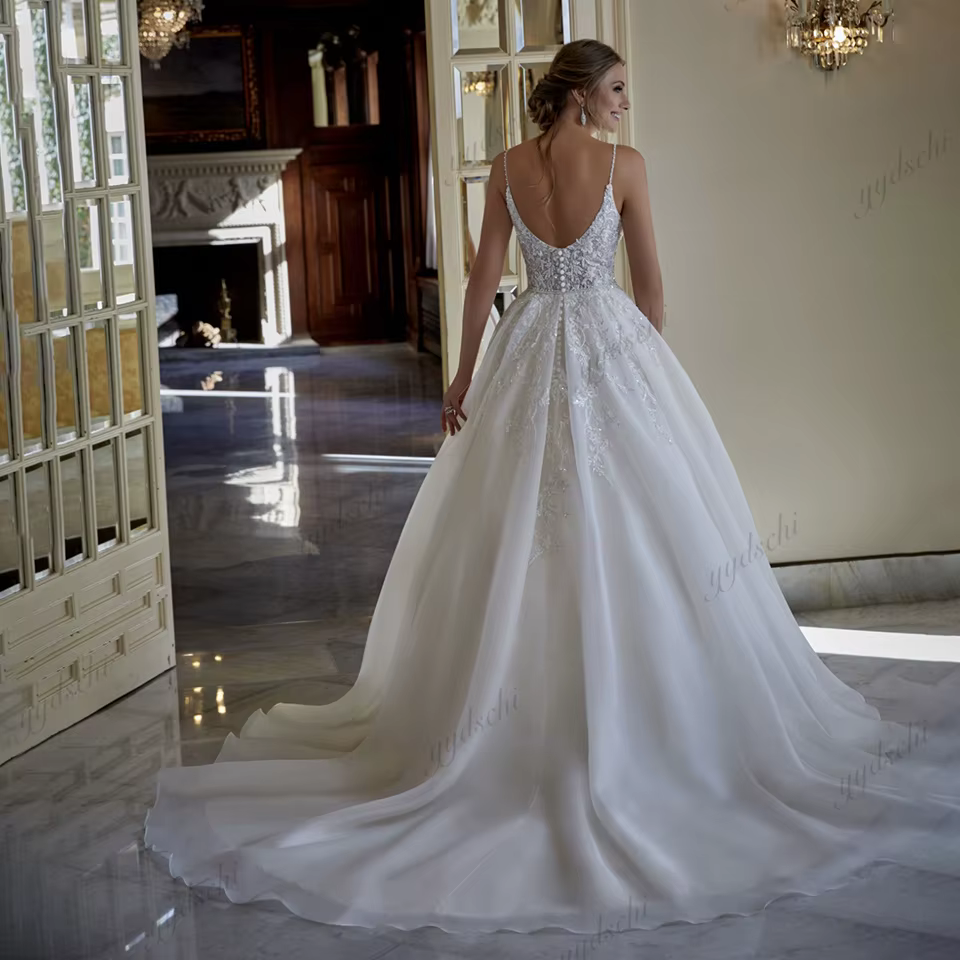 Robes de mariée princesse sexy personnalisées pour femmes 2026
