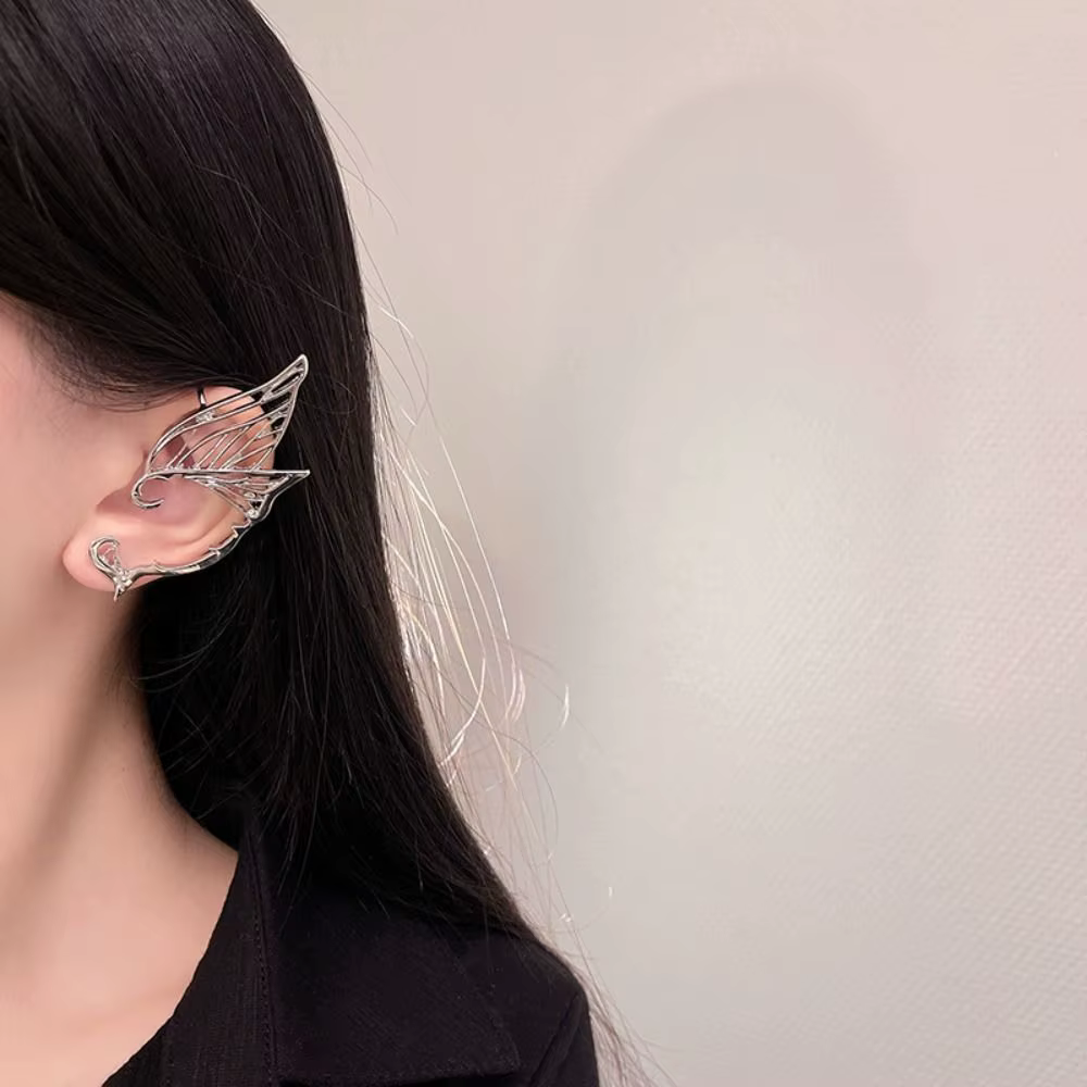 Clip d'oreille elfe couleur or Antique