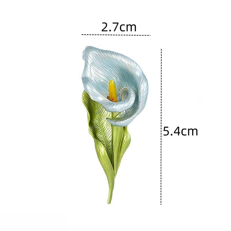 Jolis broches en forme de fleur de lys pour femmes