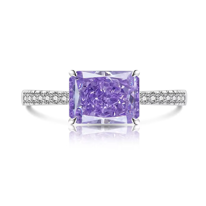 Bague de luxe en argent Sterling 925