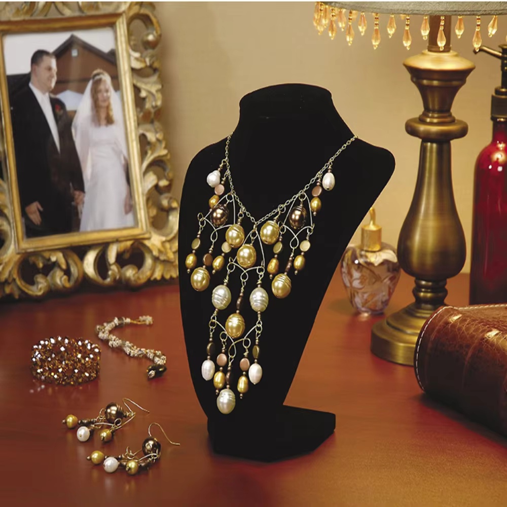 Présentoirs de buste présentoir de bijoux Mini chevalet de collier