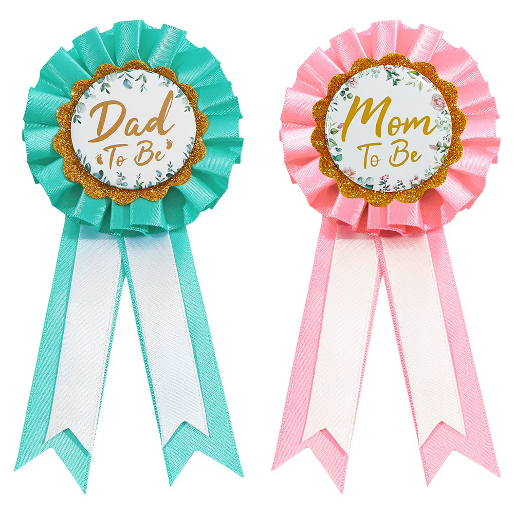 Broche d'insigne en fer blanc pour maman
