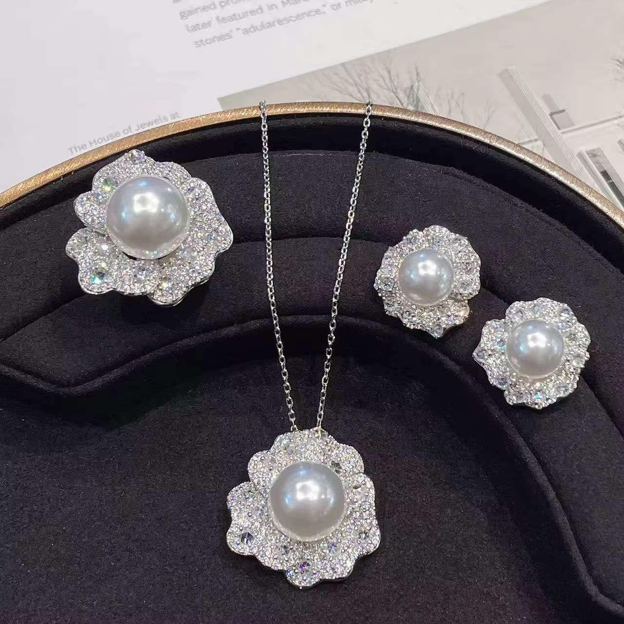 Parures de bijoux de mariage originales au design unique