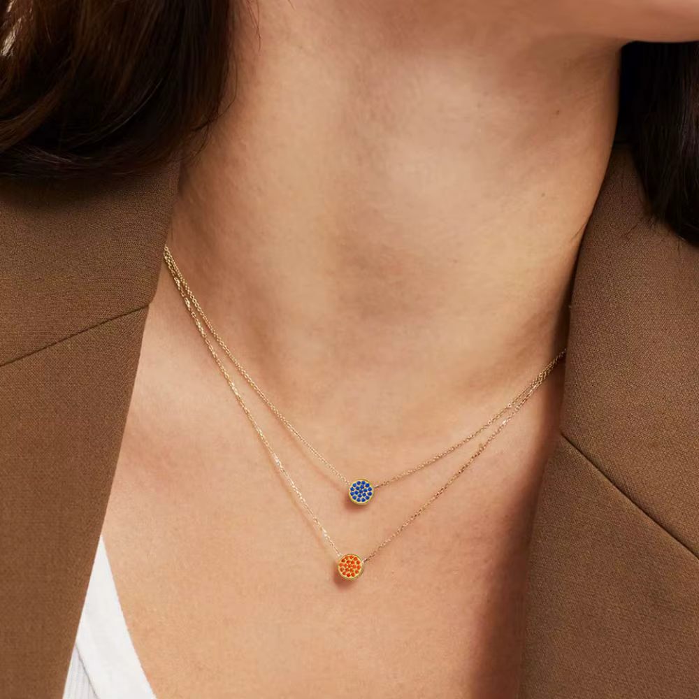Collier EManco en Zirconia Pierre de Naissance