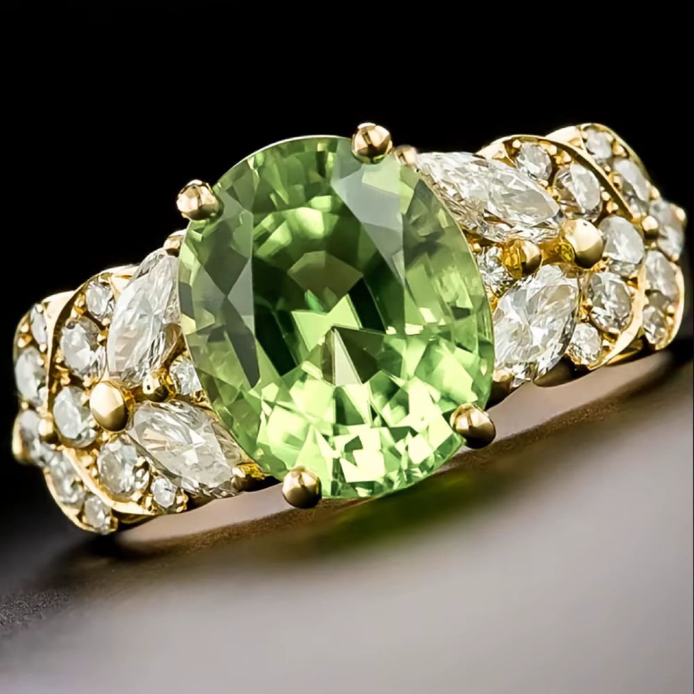 Huitan – bague délicate couleur or pour femmes