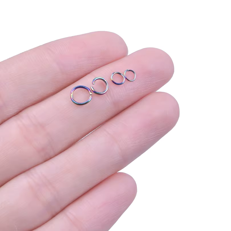 Ensemble de bijoux arc-en-ciel