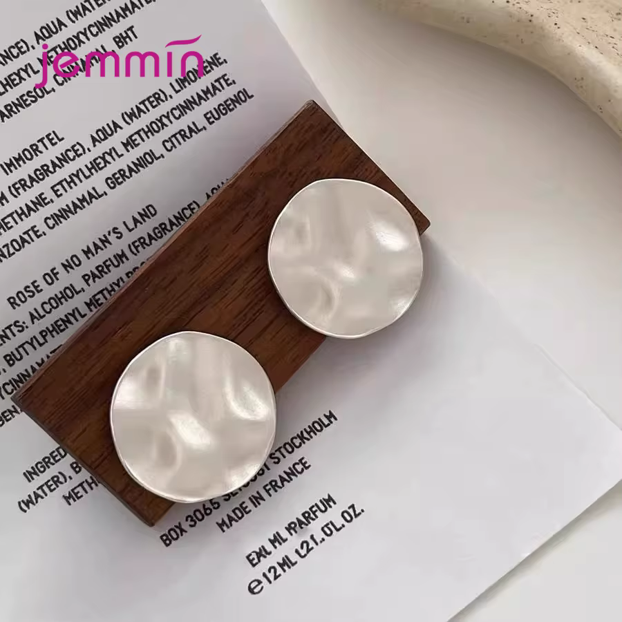 Boucles d'oreilles en argent Sterling 925 véritable pour femmes et filles