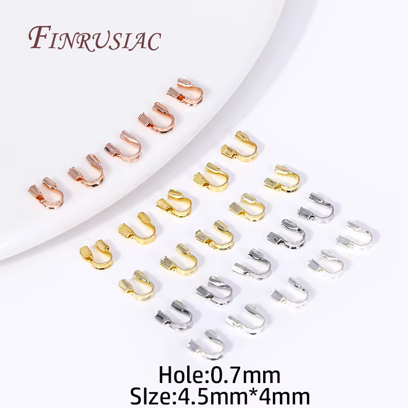 Protecteur de fil plaqué or 18K pour bijoux