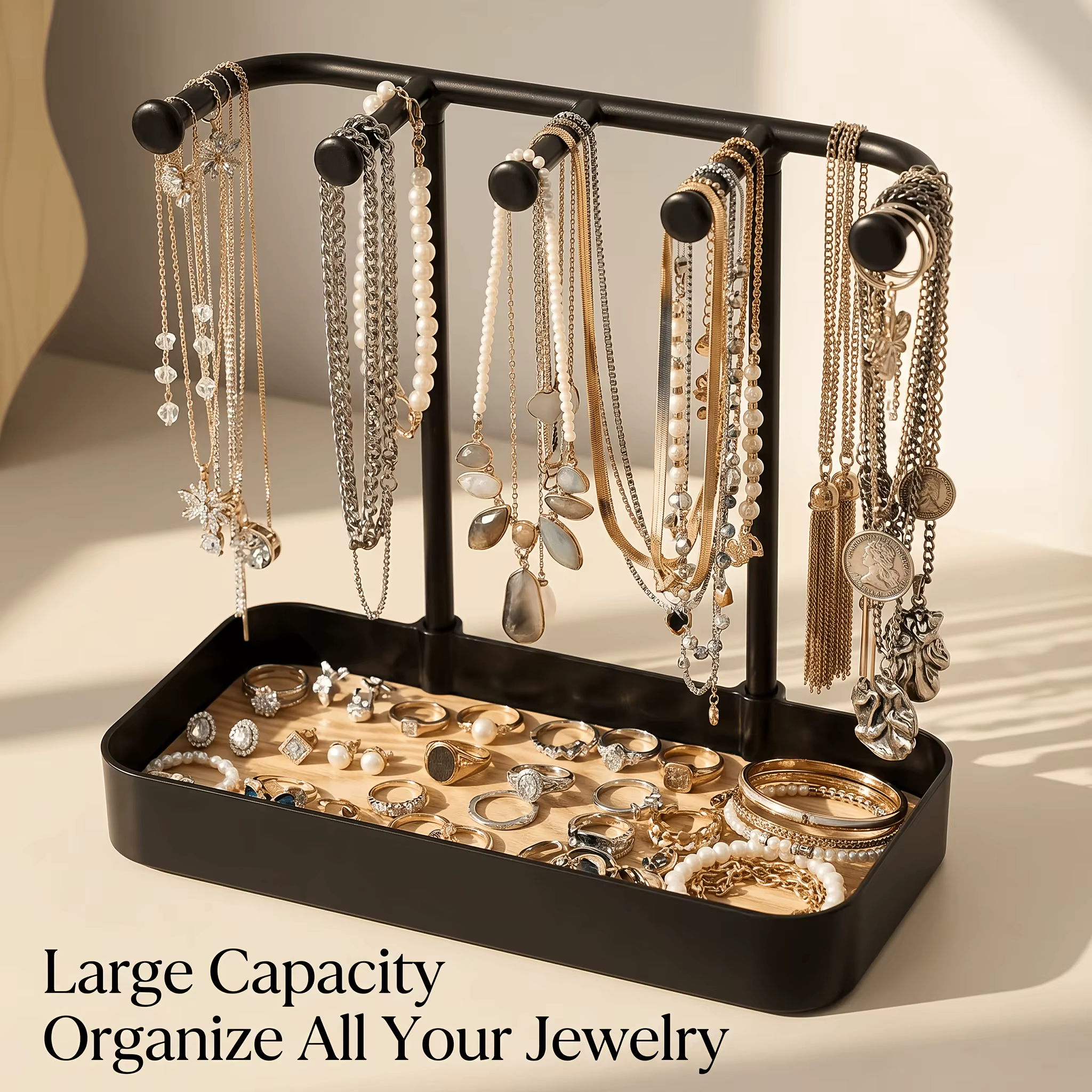 Support de rangement multifonctionnel pour bijoux