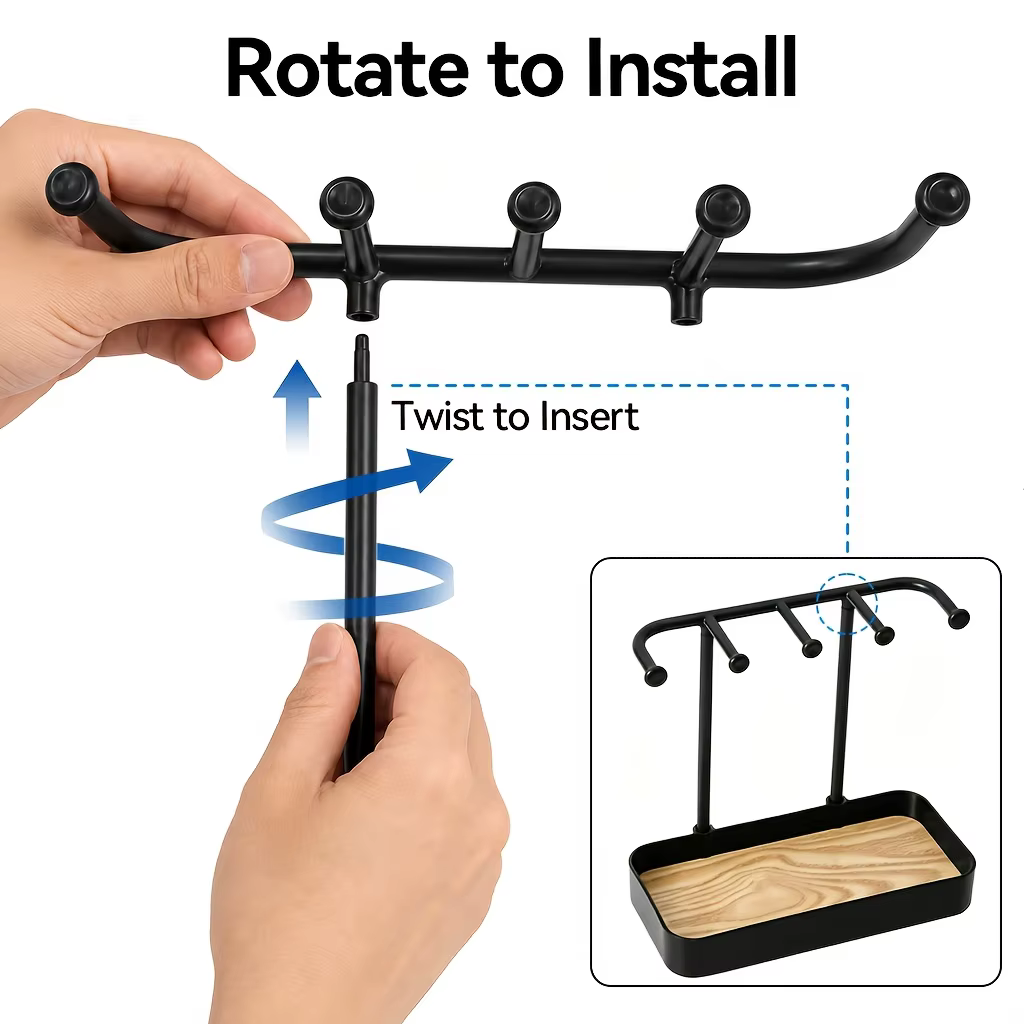 Support de rangement multifonctionnel pour bijoux