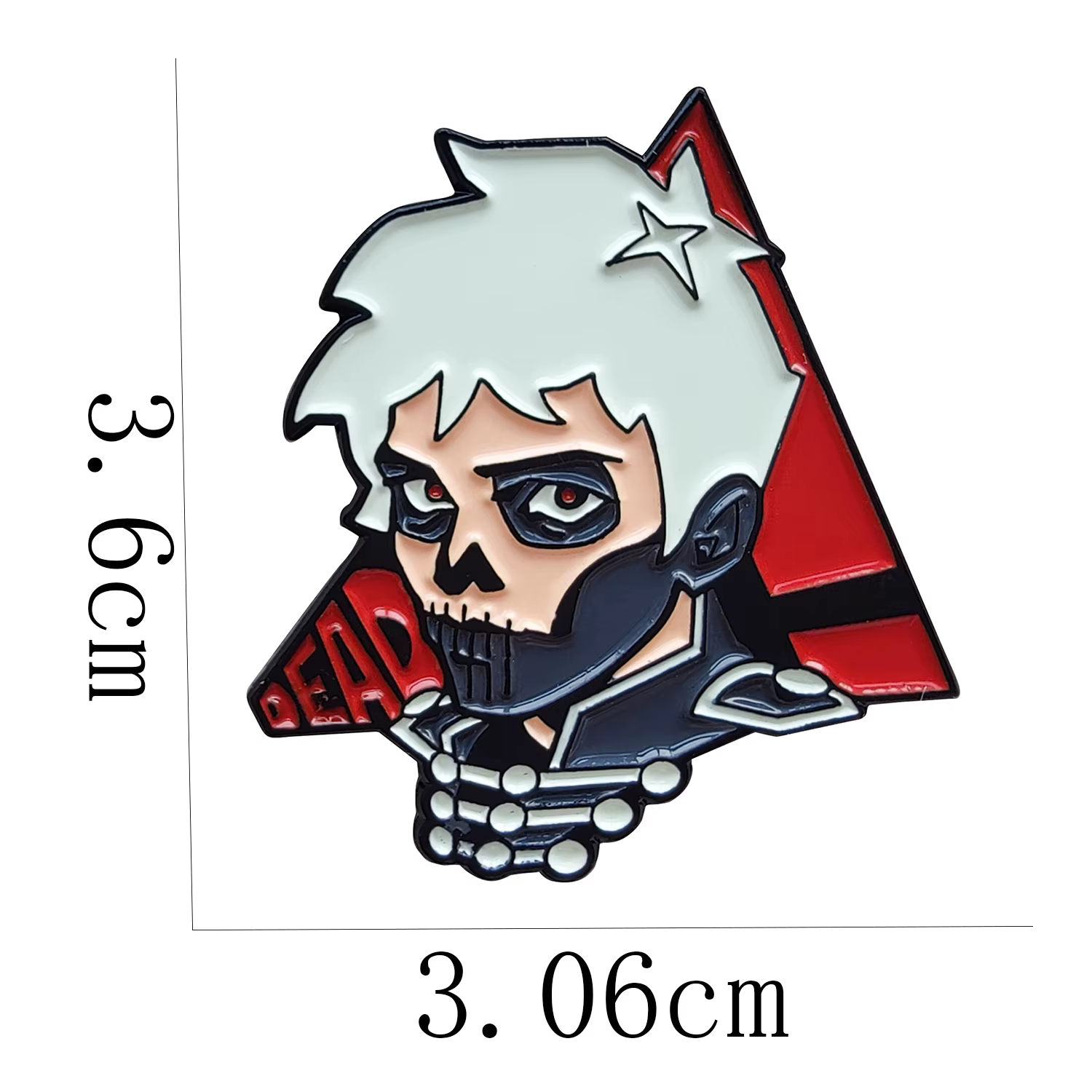 Gerard Way – broche de chanteur à revers, Badge en métal, accessoire de bijoux