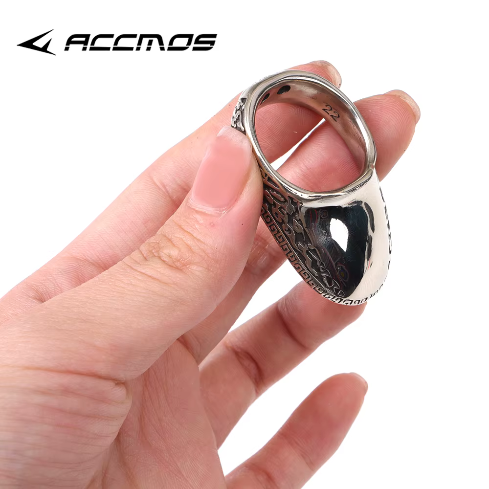 Anneau de protection pour main et doigt, accessoire de chasse pour tir à l'arc
