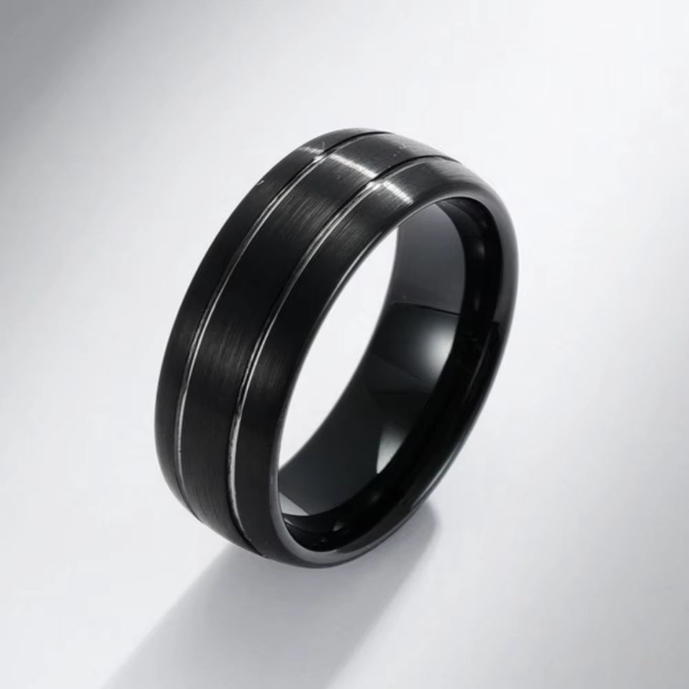Bagues de mariage en carbure de tungstène pour hommes