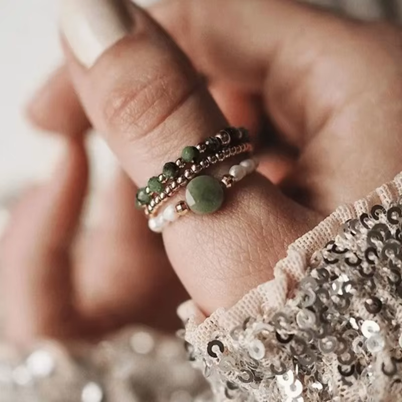 Bague minimaliste Style Boho pour femmes