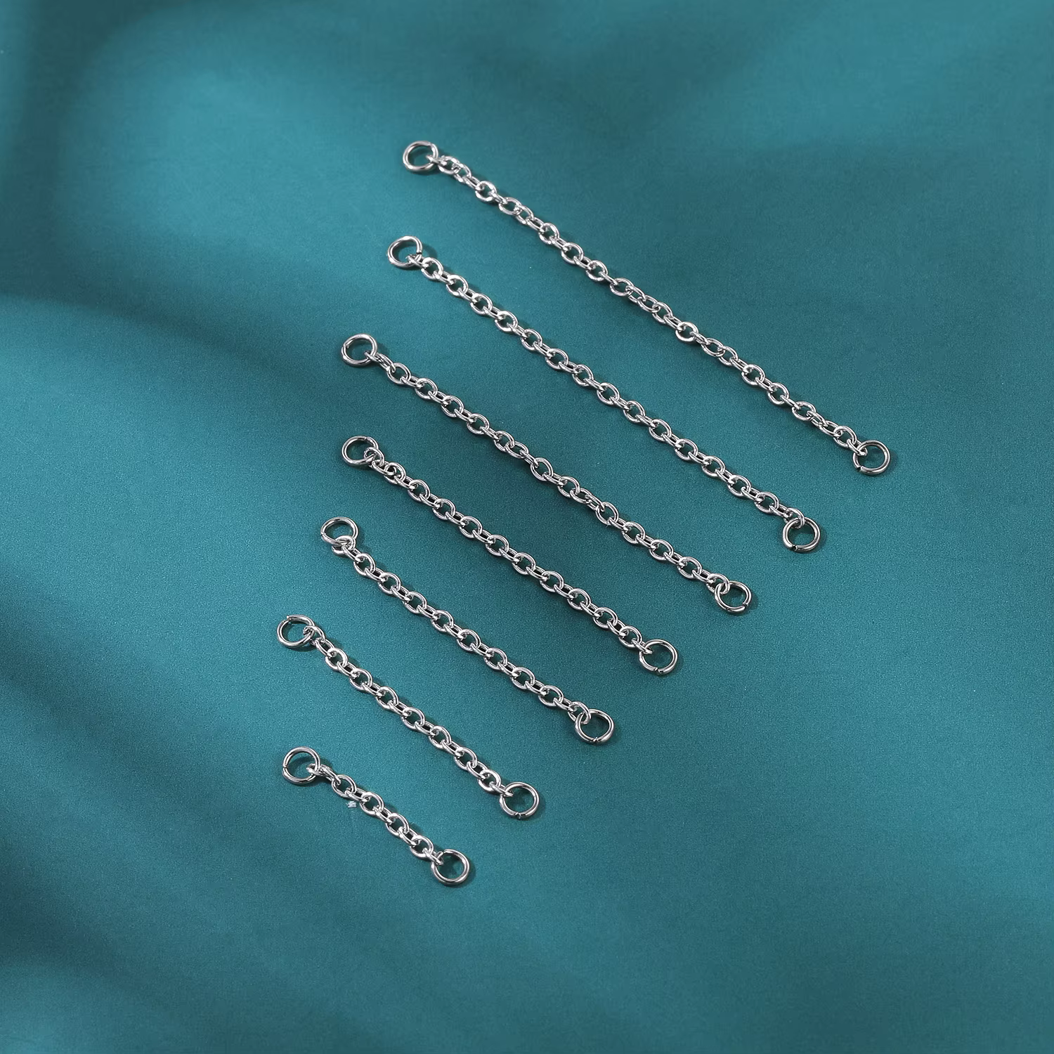 AOEDEJ 1PC couleur or nez chaîne bijoux en acier inoxydable industriel Piercing