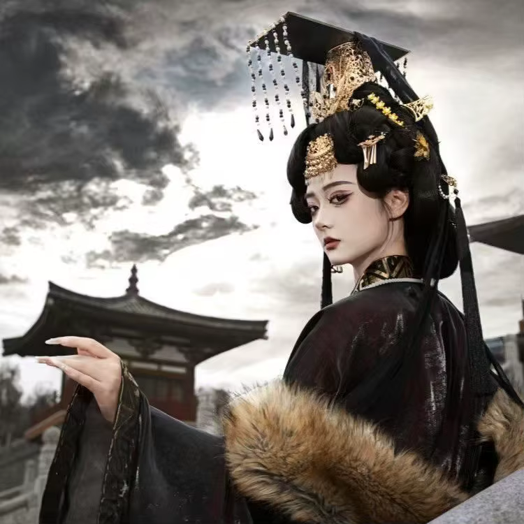 Couronne de reine rétro chinoise