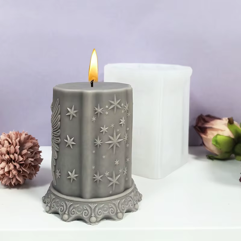 【Starry Sky Secret Realm】Moule en silicone pour la fabrication de bougies et d'encens sur le thème du ciel étoilé