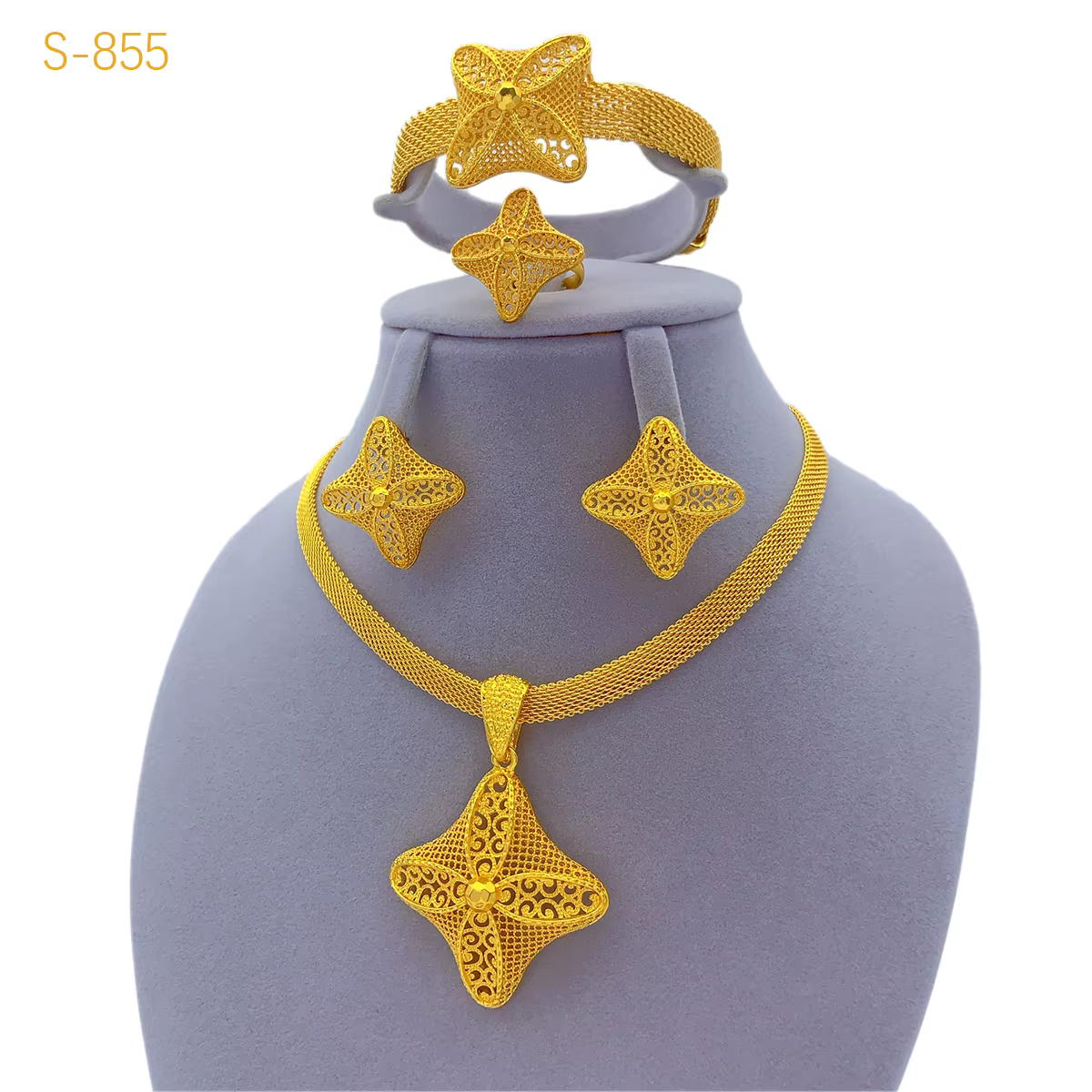Ensemble de bijoux de luxe pour femmes