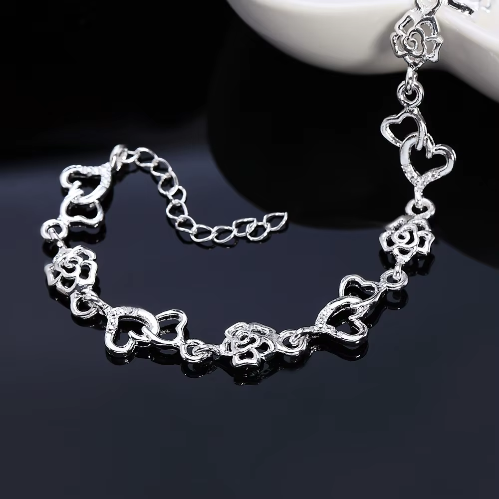 Magnifique Bracelet en argent Sterling 925 pour femmes