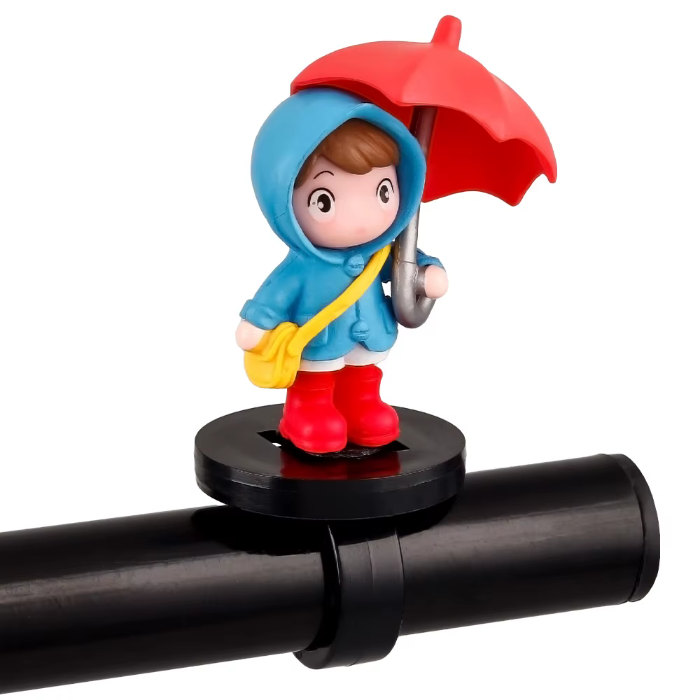Décoration de parapluie de vélo pour petite fille