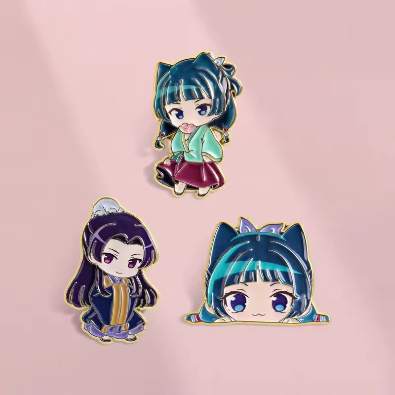 Épinglette en émail Chibi Jinshi Maomao