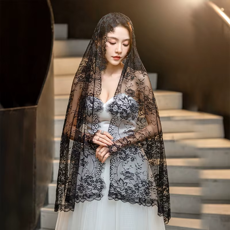Voile dramatique fête pour filles